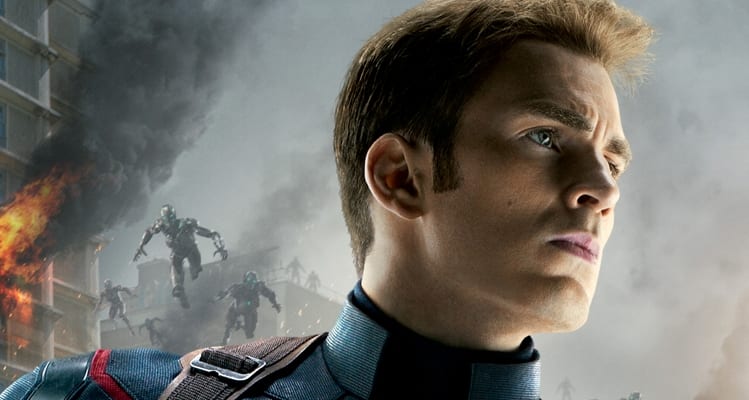 Chris Evans como Capitão América