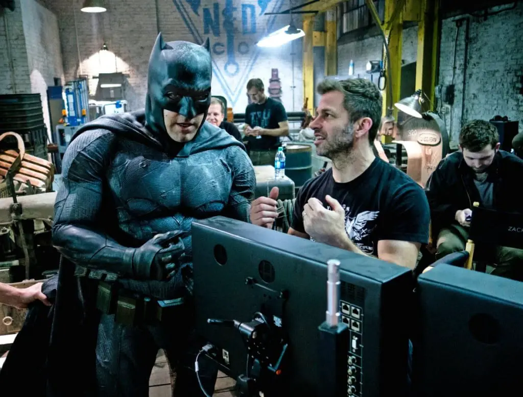 Zack Snyder e Ben Afflekc