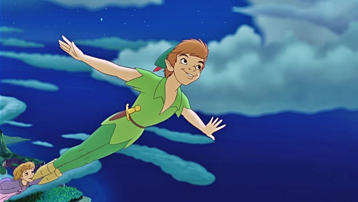 Imagem da animação peter pan, que ganhará o filme Peter Pan e Wendy