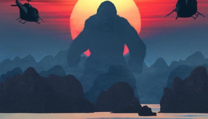 Parte do Pôster de Kong: A Ilha da Caveira