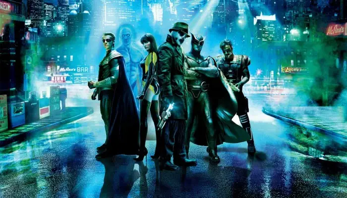 Imagem promocional do filme Watchmen