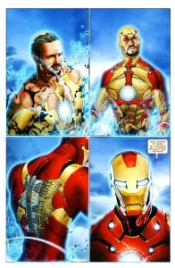 Imagem da HQ The Invincible Iron Man
