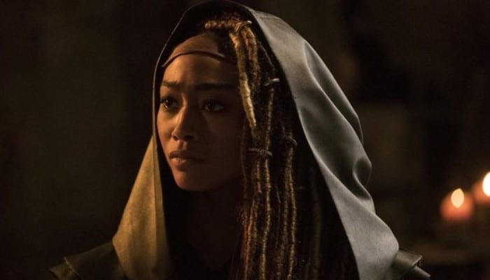 Tati Gabrielle na série The 100