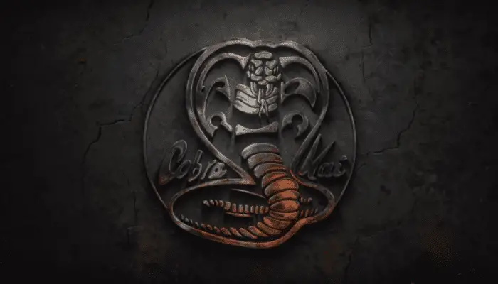 Logo da série Cobra Kai