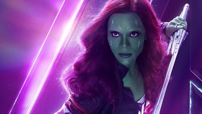 Pôster da Gamora em Vingadores