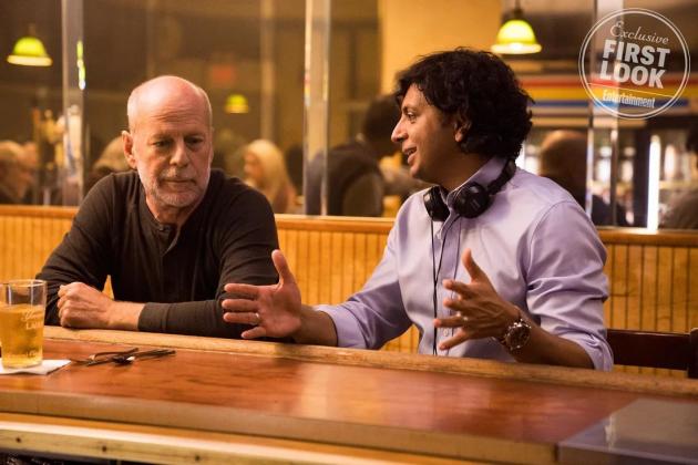 Bruce Willis e M. Night Shyamalan