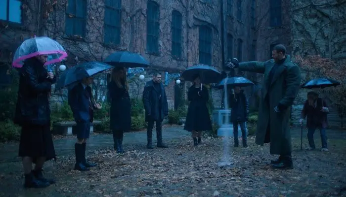 Imagem da série The Umbrella Academy