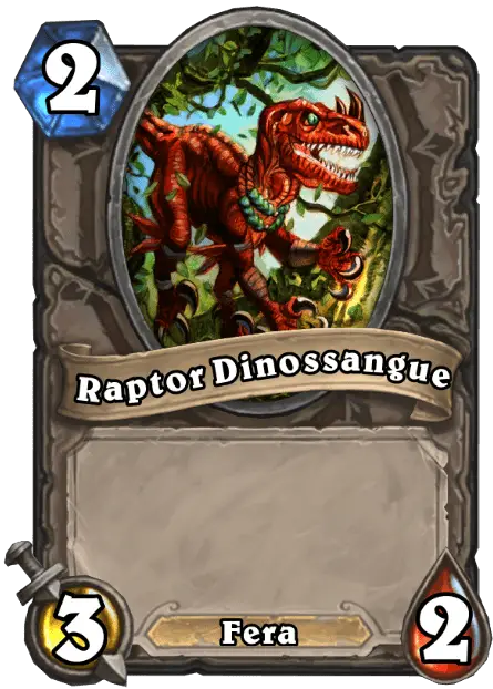 Hearthstone - Raptor Dinossangue