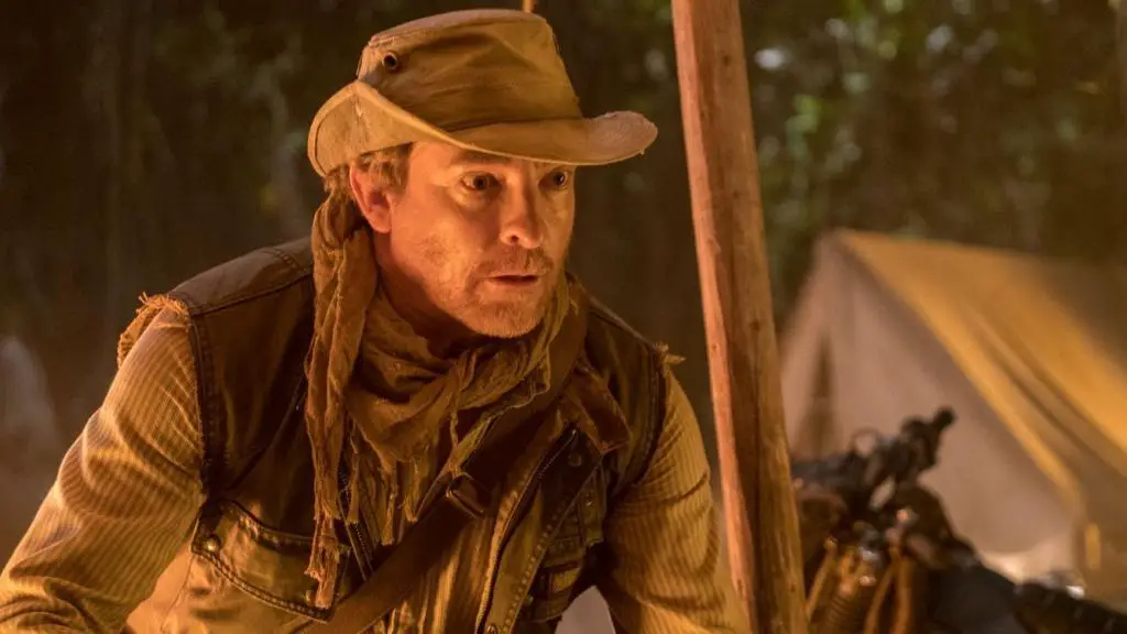 imagem promocional de Rhys Darby em Jumanji