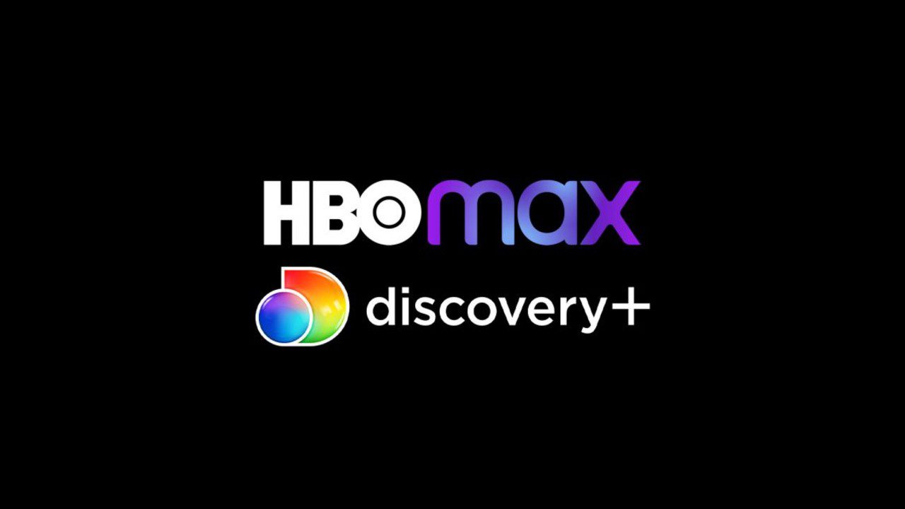 HBO Max e Discovery+ logos