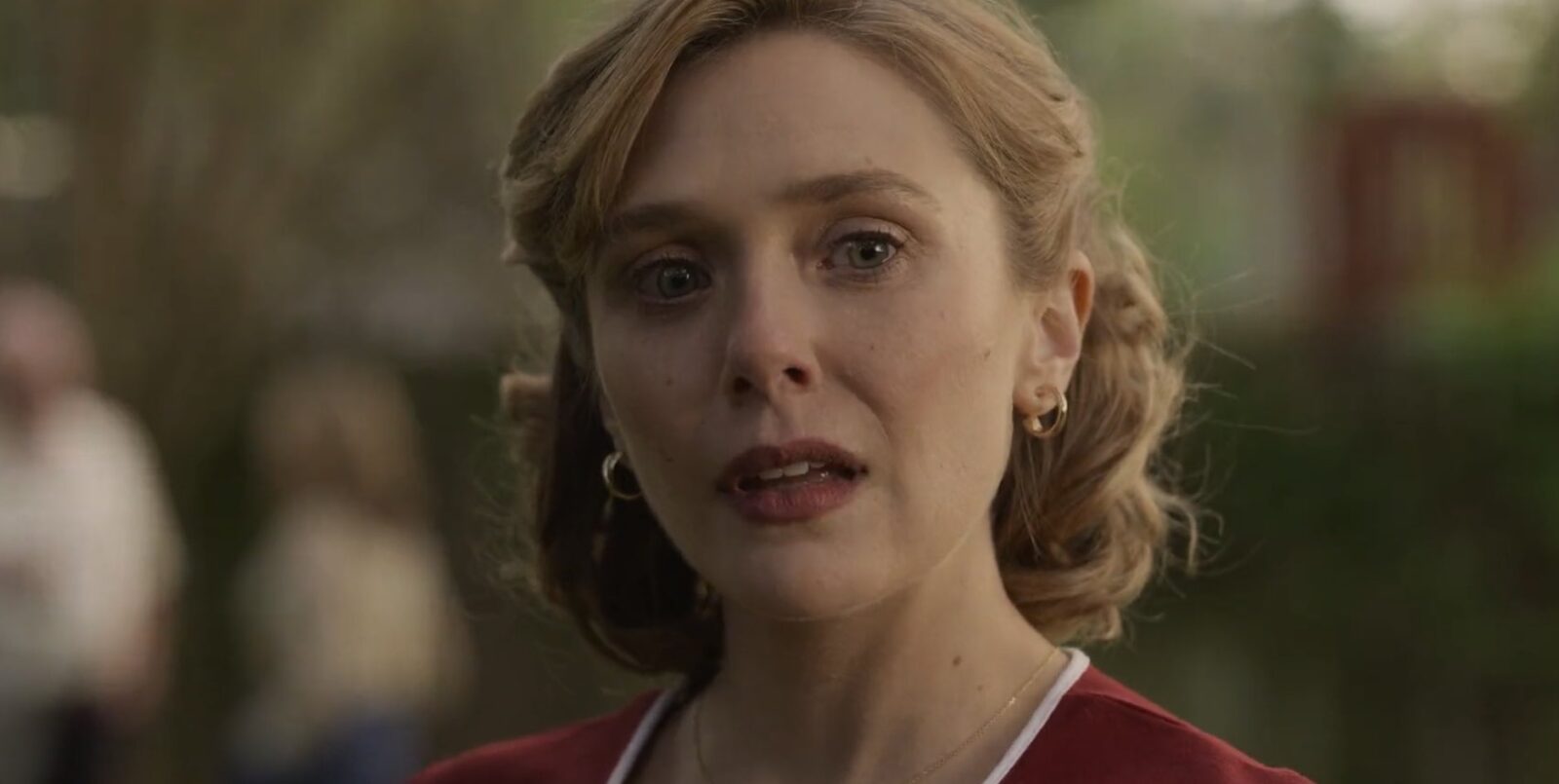 Elizabeth Olsen em imagem da série Amor e Morte