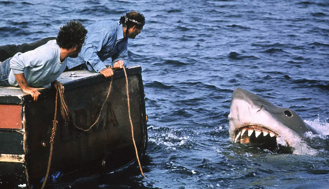Imagem oficial do filme Tubarão