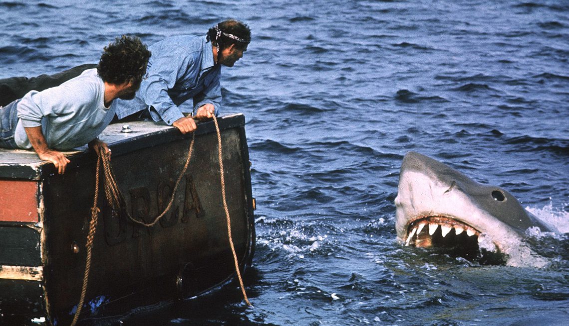 Imagem oficial do filme Tubarão