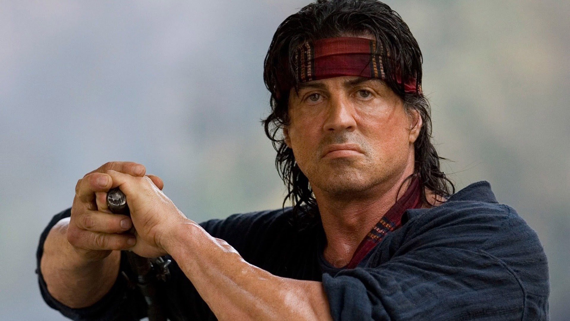 Imagem de Sylvester Stallone em Rambo 4
