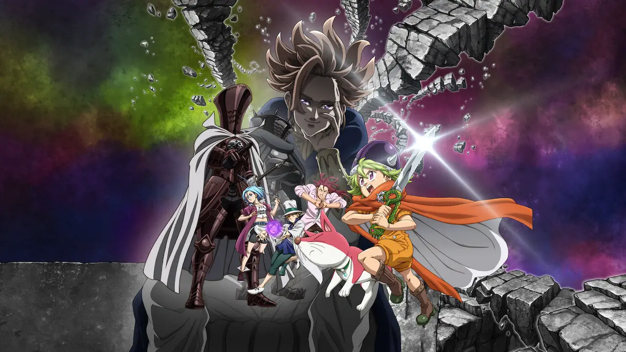 Imagem do anime The Seven Deadly Sins: Os Quatro Cavaleiros do Apocalipse