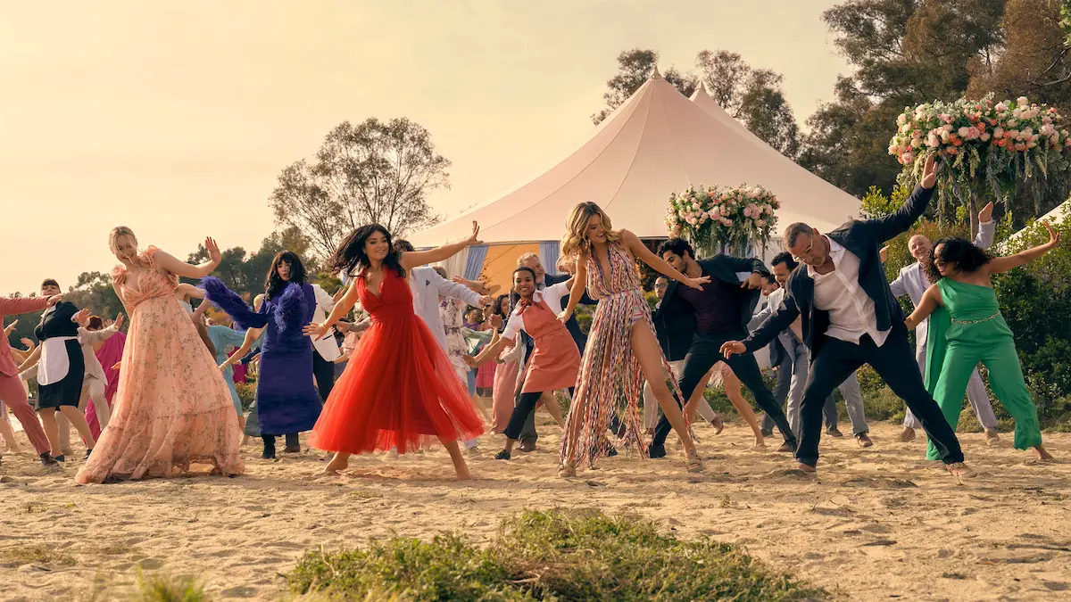 A dança do elenco de O Casal Perfeito